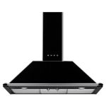Smeg KT90 90CM Victoria Aesthetic Decorative Wall Hood – Glossy Black