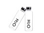 Cute H20 Water Bottles Pack Of 2