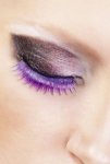 Blue Purple Deluxe Eyelashes