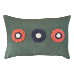 Afriscandi Pattern 3 Scatter Cover - Green