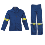 Barron Supreme Poly Cotton Conti Suit With Reflective Cs-sr Royal 56