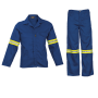 Barron Supreme Poly Cotton Conti Suit With Reflective Cs-sr Royal 56