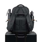 Everki Studio Backpack Fits Up To 15 Inch Laptops Eco-friendly Expandable Main Compartment Trolley Handle PASS-THROUGH-EKP118E-E