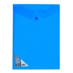 Meeco Vertical A4 Carry Folder Blue