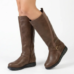Ladies Cassi Tall Boot - Brown - 8