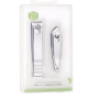 2 Piece - Nail Clippers Set - Silver