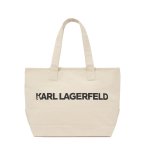Extra Large Logo Tote -natural