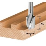 Festool Spiral Groove Cutter Hw Spi S8 D10 30 490980