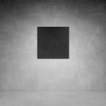 House Number D16 - 800 X 800 Matt Black No