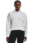 Women's Ua Essential Fleece Script Hoodie - White XL