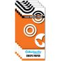 Crepe Paper – 1 Sheet 2MX500MM Orange C15 – NOV017O