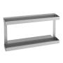 Kitchen Spice Shelve For Splashback Rail Metal Stainless Steel 30CM X 15.6CM
