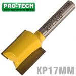 PRO-TECH Straight Bit 17mm X 20mm Cut 2 Flute Metric 1 4' Shank
