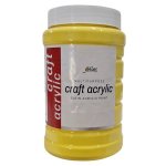 Atlas Multipurpose Craft Acrylic Yellow Bentley 1L