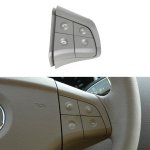Car Right Side 4-BUTTON Steering Wheel Switch Buttons Panel 1648200110 For Mercedes-benz W164 Left Driving Grey