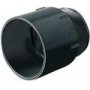 Pool Fitting Pvc Male Threaded Adaptor 26 50 Id X 1 1/2 Thr - Black