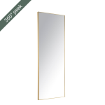 Goldair Gold Deep Box Mirror - 1400MM H X 600MM W