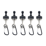 - Heavy-duty Aluminium Alloy Outdoor Magnetic Tent Hooks 5 Pack