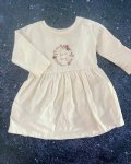 Woolworths Beige Love Bug Dress 3 6M