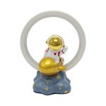 Astronaut Galaxy Projector Desk Lamp - White & Gold