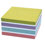 Recycled Cubo Pastel Notes 75X75MM