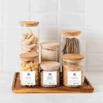 Botanical Pantry Labels - Pack Of 10 40X40MM Labels