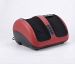 Electric Shiatsu Neck & Back Massage Pillow With Heat Deep Tissue Kneading Massager Red