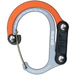 Gear Aid Heroclip Carabiner Clip And Hook MINI For Travel Luggage And Small Bags Orange 1 Pack