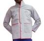 Chrome Leather Welding Jacket - White / 4X