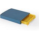 Fine Living Chop clear Board Yellow blue