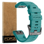 Elite 22MM Easyfit Watch Strap - Garmin - Teal