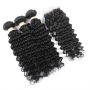Deep Water 10 Inches X3 Human Weaves And Closure