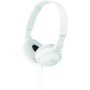 Sony Folding Headsets WHITEMDR-ZX110