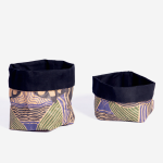 Paper Tub - Abstract Black - Small
