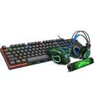 MicroWorld Imice 4-IN-1 Gaming Combo Set Rgb Keyboard Mouse Headset & Mouse Pad