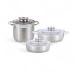 6 Piece Set Silver