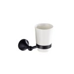 B Series - Toothbrush Holder Blackened Brass