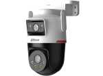 Dahua DH-IPC-PTS2349B3-SW-E2-PV 3 + 3MP Outdoor Wizcolor Wifi Dual Lens Pan & Tilt Camera 40M Ir 2.8MM Fixed Lens 6MM Pt Lens 12