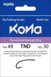 Kona Terrestrial Nymph Dry Hook