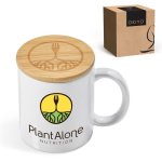 Okiyo Sozo Bamboo & Ceramic Sublimation Coffee Mug 330ML