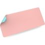 Dual Side Waterproof Leather Mouse Pad - Office Desk Mat Writing Mat