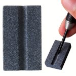 1 2 4 6PCS Magerabbit Dart Sharpening Stone V-shaped Groove Dart Tip Sharpener Darts Accessories
