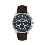 Exclusive Mens Multifunction Leather Strap Watch