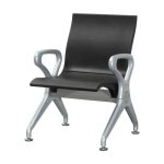 Airport Bench – Public Seating – Polyurethane – Indoor Use – Flat Packed – One Seater – 60 X 67 X 87 Cm