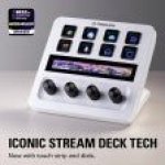 Elgato Stream Deck + - 8 Customizable Lcd Keys 4 Multifunction Dials