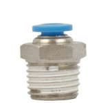 AirCraft Pu Hose Fitting Straight Stud 6MM-1 2"M