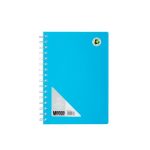 A5 Wirobook 80PG Neon Blue