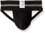 Gym Mens Old School Jockstrap Large Black 1-PACK