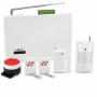 Wireless Security Alarm System With GSM 85DB Siren And Sensors