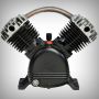 Air Compressor Detroit Cast Iron Piston Pump 2HP 1.5KW 8BAR